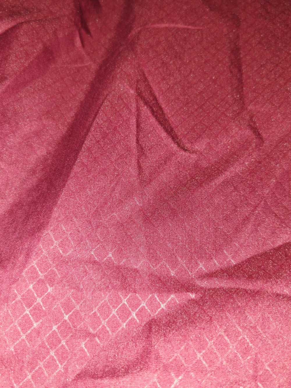 Men's Red Button-Up Dress Shirt - Picture 2 of 5
